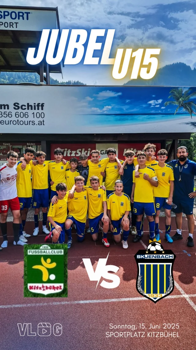 Auswärtsspiel und Sieg unserer U15 🥳

Noch bevor das Unwetter über Tirol hinweg zog
konnten die Jungs und Mädchen der U15 ihren
AUSWÄRTSSIEG einpacken und mit breiter Brust 
zurück nach Jenbach kommen. Gewaltig. 😀

Endstand: 1:7

#jubel #kabinenparty #u15 #skj #skjenbach #nachwuchs #auswärtsspiel #sieg #soccer #fussball #stadion #gemeinsamblaugelb #jenbach #tirol #wirsindskj