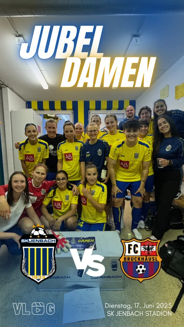 Letztes Spiel & Sieg! 🏆 

Unsere Damen hatten heute ihr letztes Spiel,
das aufgrund des Unwetters am Sonntag auf
den heutigen Dienstag verschoben wurde. 
Dabei haben nochmals Ihre bisherige 
Leistung unterstrichen. 😃

Gratulation zum Sieg liebe Damen. 
Die Bilder vom Match folgen bald. 

Endstand: 9:0 (4:0)

#jubel #skj #skjenbach #fcbruckhäusl #bruckhäusl #sieg #heimspiel #jubel #fussball #soccer #tore #trainer #gemeinsamblaugelb #erfolg #match #skjenbach