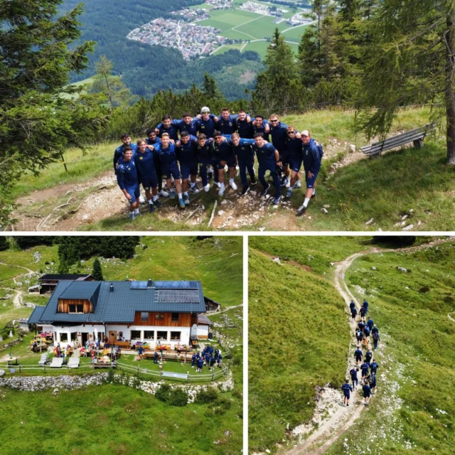 🔵 KM erobert die Astenau! 🟡

Heute gab es statt Training eine Teambuilding-Einheit der besonderen Art! Um 10:00 Uhr ging es von Eben auf die Astenau hinauf. Der anstrengende Weg wurde mit kühlen Getränken und leckeren Essen belohnt! 🍴

Nach einer verdienten Pause ging es dann entspannt wieder den Berg hinab. 

#SKJenbach #Kampfmannschaft #Teambuilding #Astenau #GemeinsamStark #Fußballliebe #BlauGelb #Teamwork #gemeinsamblaugelb #jenbach #tirol #astenau